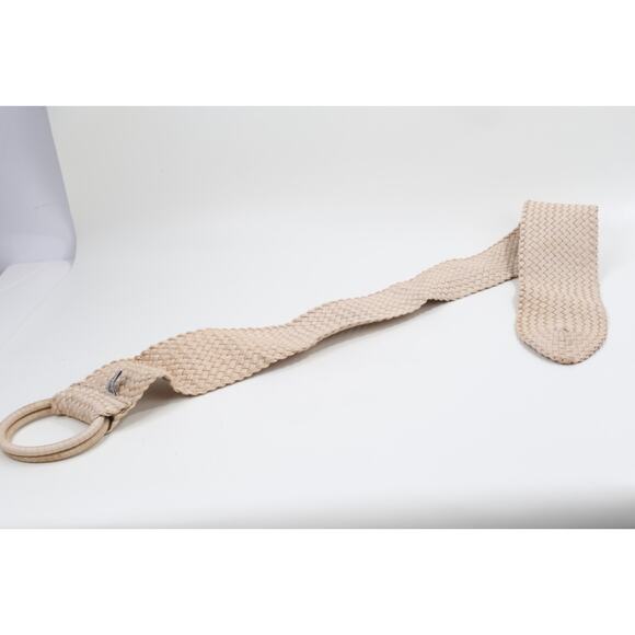 Emporio Armani Beige Woven Statement Waist Belt Wide Cinch Size S main image 10